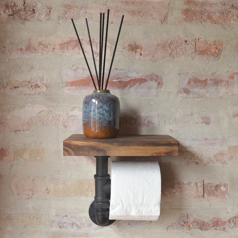 DESIGN WC-PAPÍR TARTÓ FEKETE POLCCAL DESIGN WC-PAPÍR TARTÓ FEKETE POLCCAL