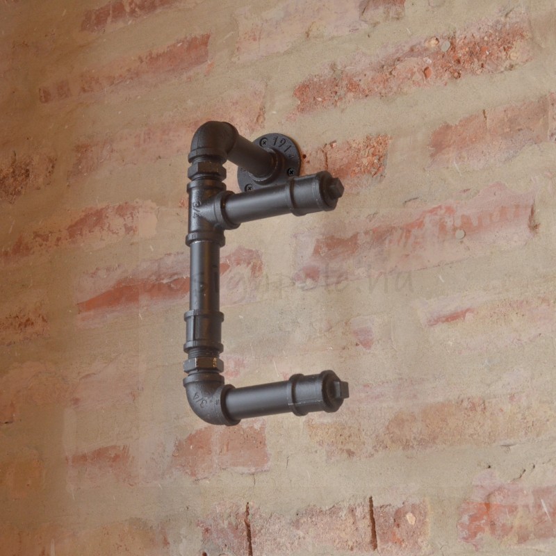 DUPLA WC-PAPÍR TARTÓ FEKETE DUPLA WC-PAPÍR TARTÓ FEKETE